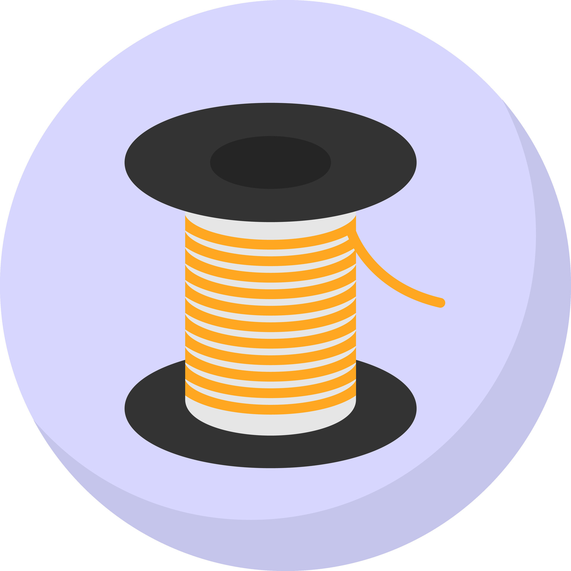 vecteezy wire roll vector icon design 26013164